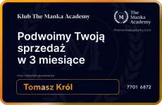 Karta TMA_Podwoimy twoją sprzedaż  w 3 miesiące